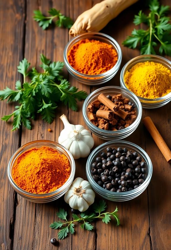 add anti inflammatory spices