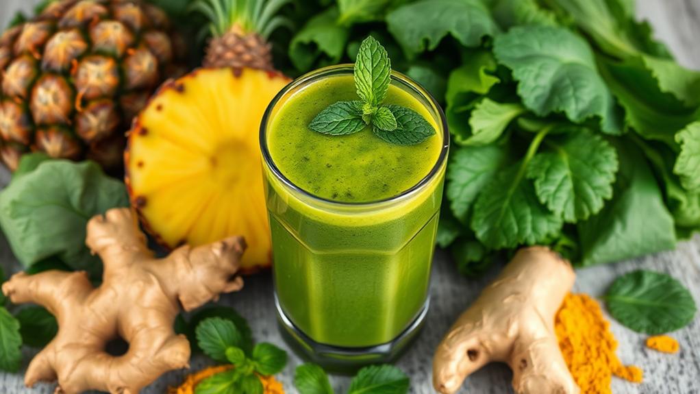 anti inflammatory green smoothie recipes