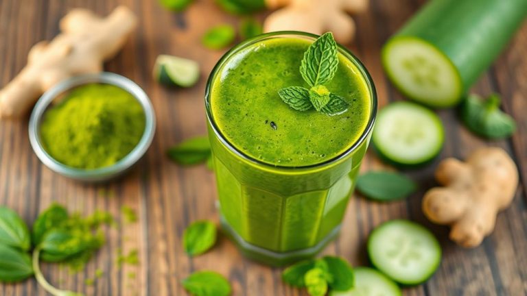 anti inflammatory green tea smoothies