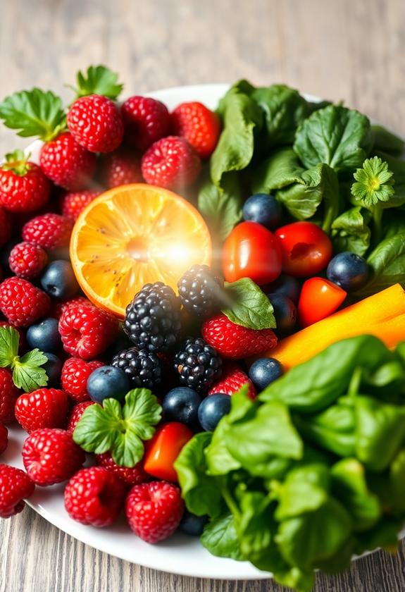 antioxidants promote skin health