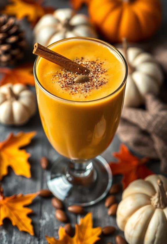 autumn flavored protein indulgence