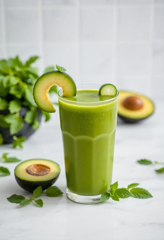 avocado cream detox recipe