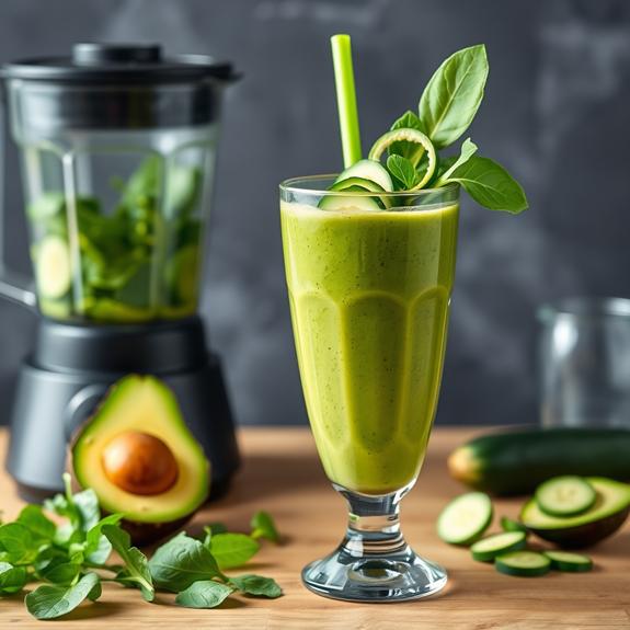 avocado creamy green delight