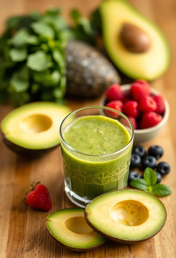 avocado enhances creamy texture