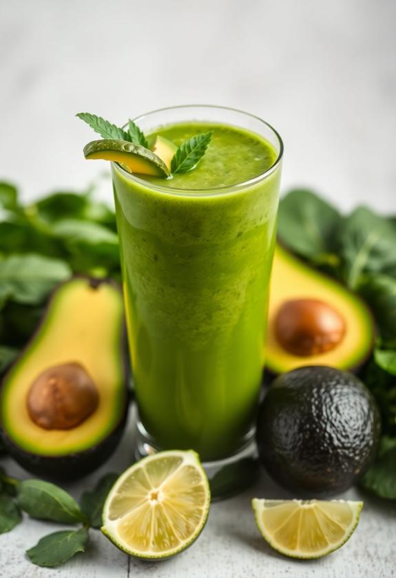 avocado green tea boost
