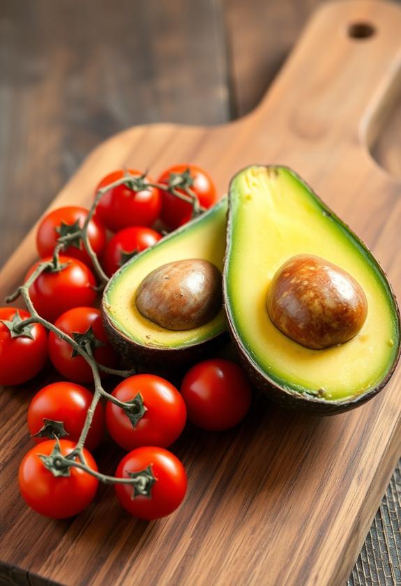 avocado tomato flavor combination