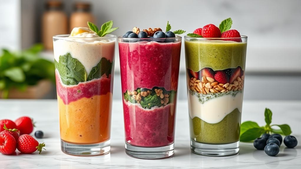 balanced macro smoothie recipes