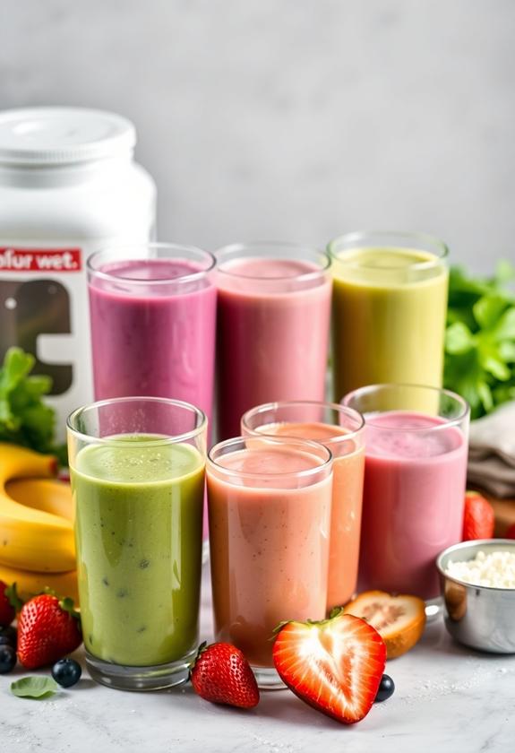 balanced smoothie serving sizes