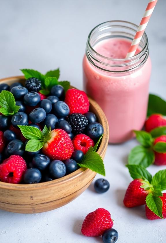 berries reduce inflammation naturally