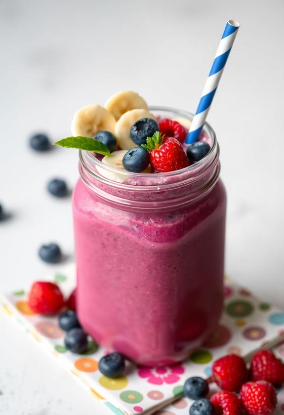 berry banana power blend