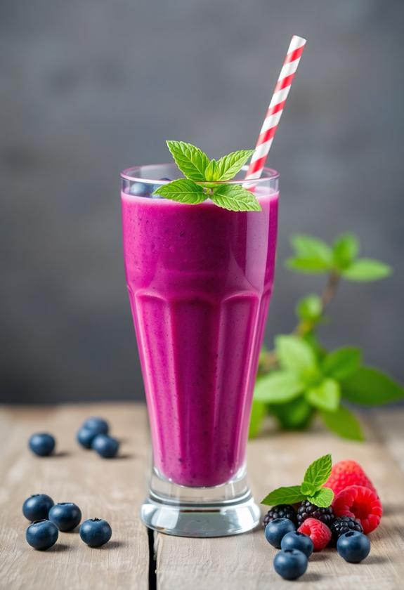 berry blast power smoothie