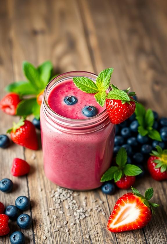 berry blast smoothie recipe