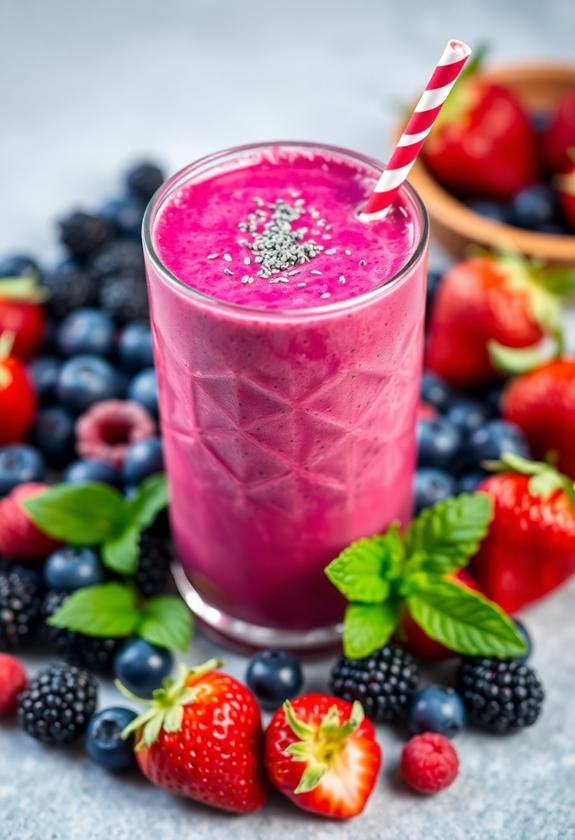 berry blend delightful mix