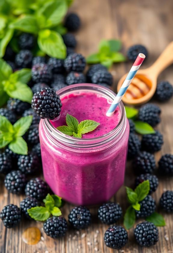 berry flavored energy beverage