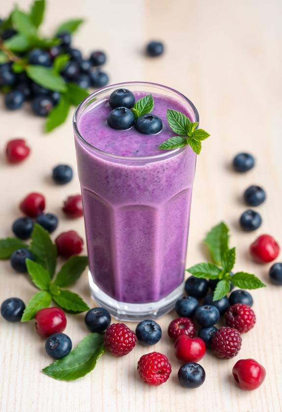 berry flavored energy drink