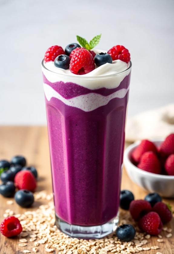 berry greek yogurt delight