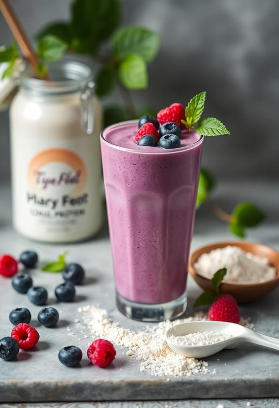 berry protein power boost