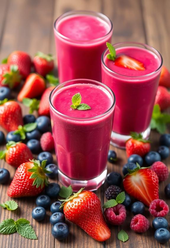 berry smoothie recipe ideas