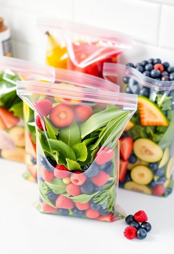blend with smoothie packs