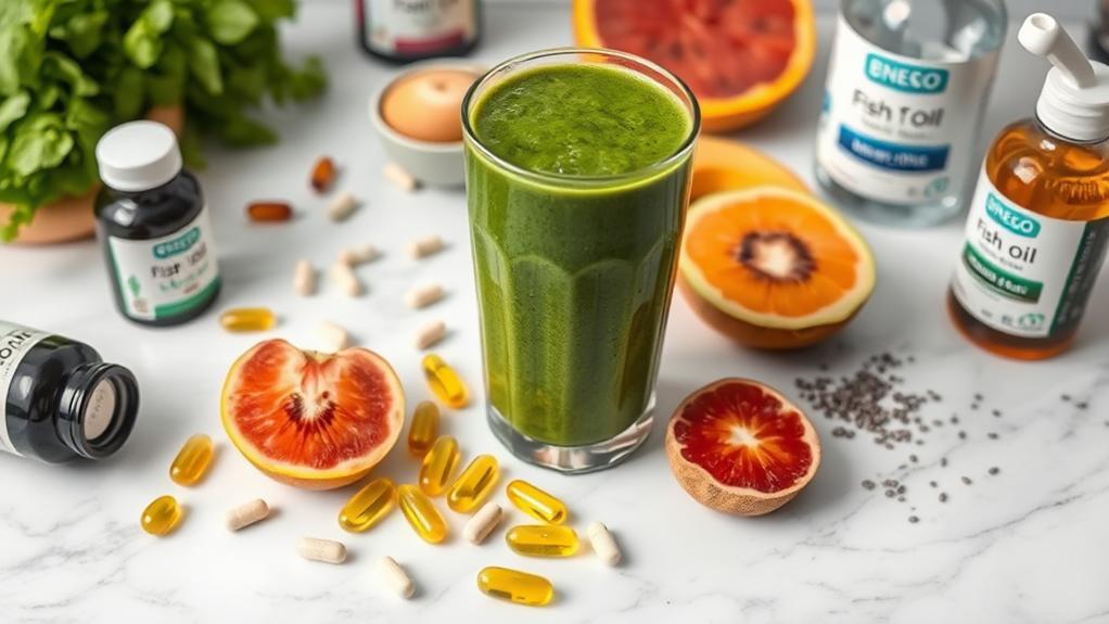 boost smoothies with omega 3s