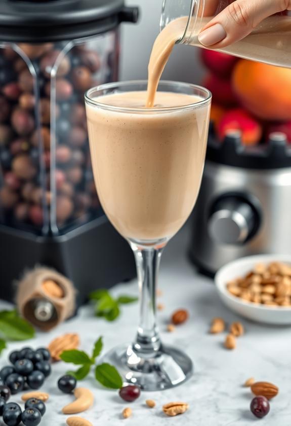 boosting smoothie texture creaminess