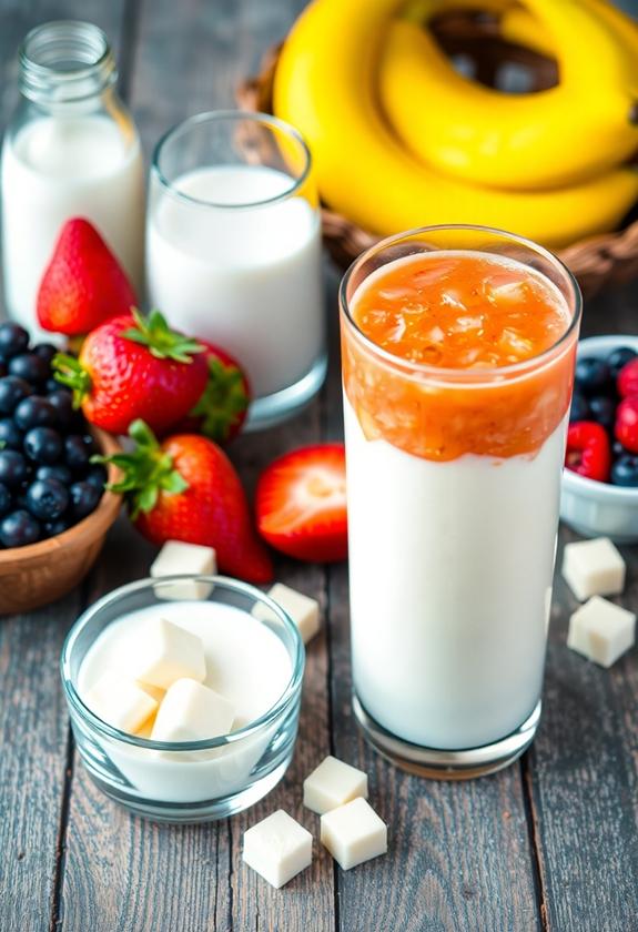 calcium rich dairy products