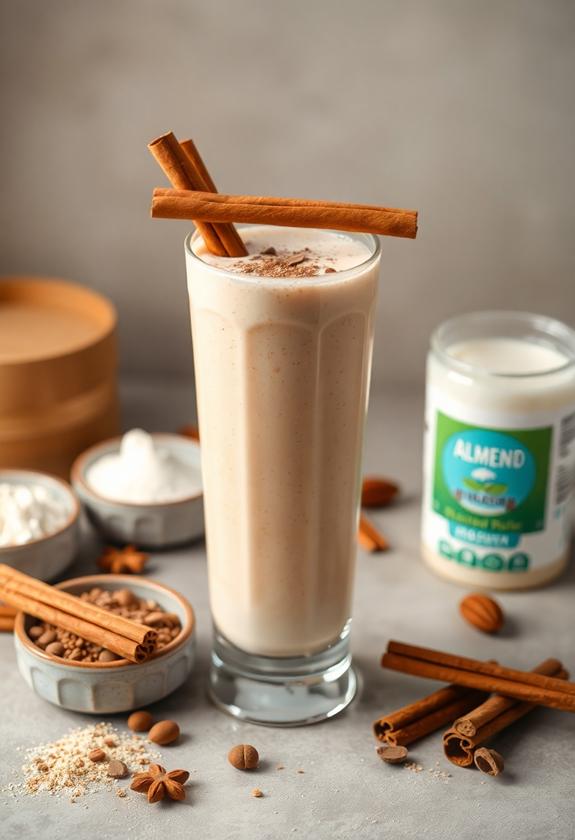 chai flavored muscle recovery drink
