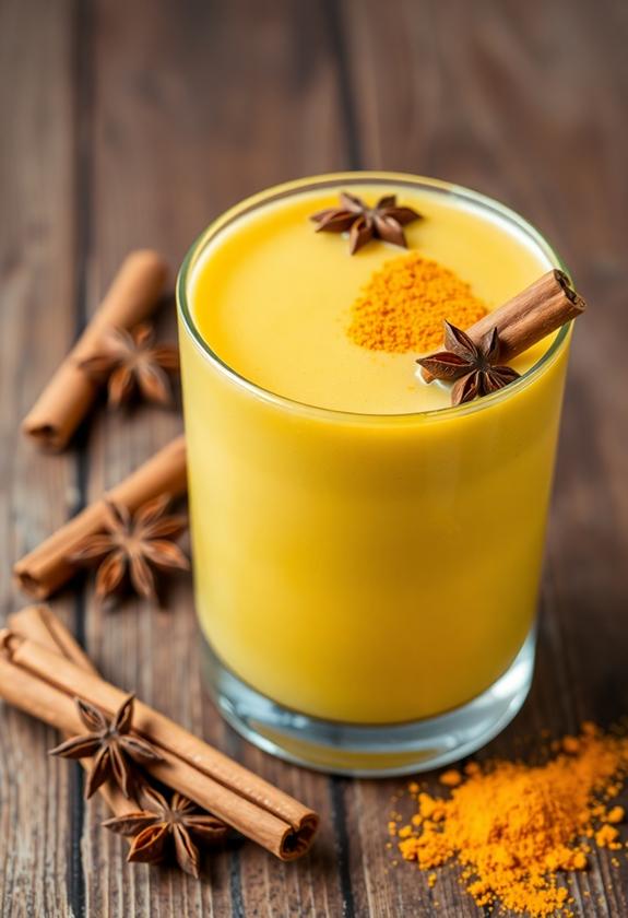 chai spiced turmeric beverage