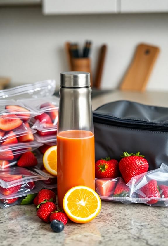 chill your smoothie effectively