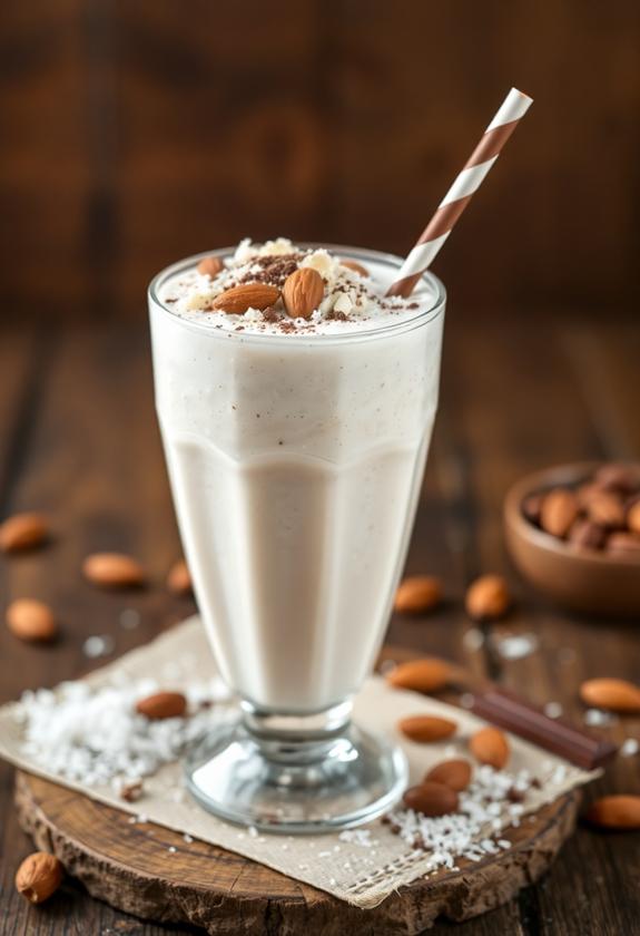 chocolate almond smoothie recipe