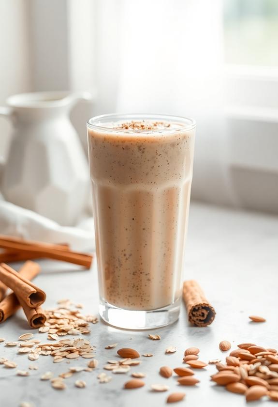 cinnamon infused creamy oat dish