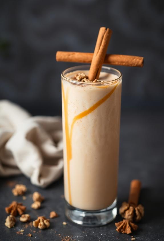 cinnamon roll smoothie recipe