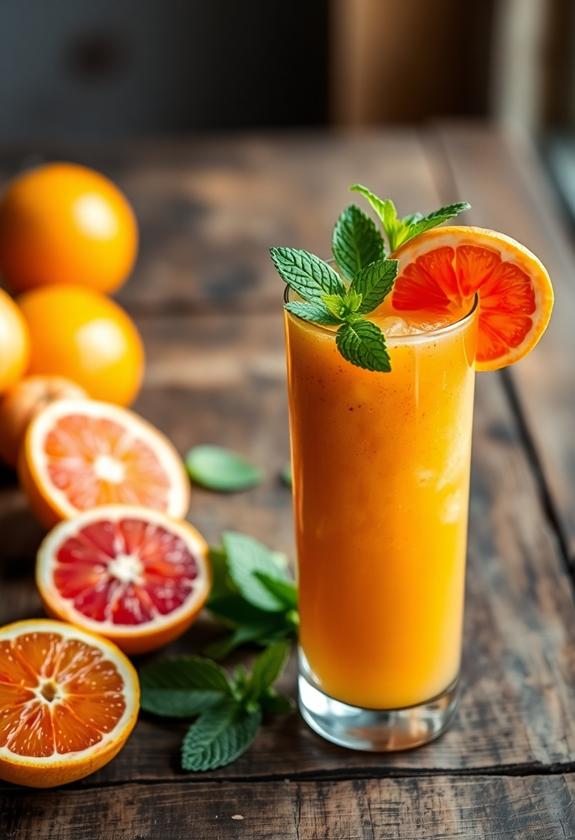 citrus flavored electrolyte beverage