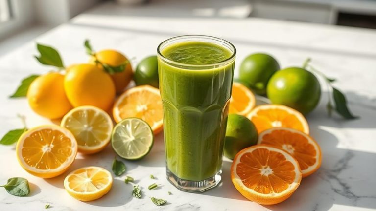 citrus fruits enhance detox smoothies