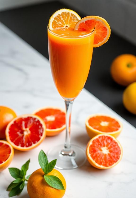 citrus sunrise beverage delight
