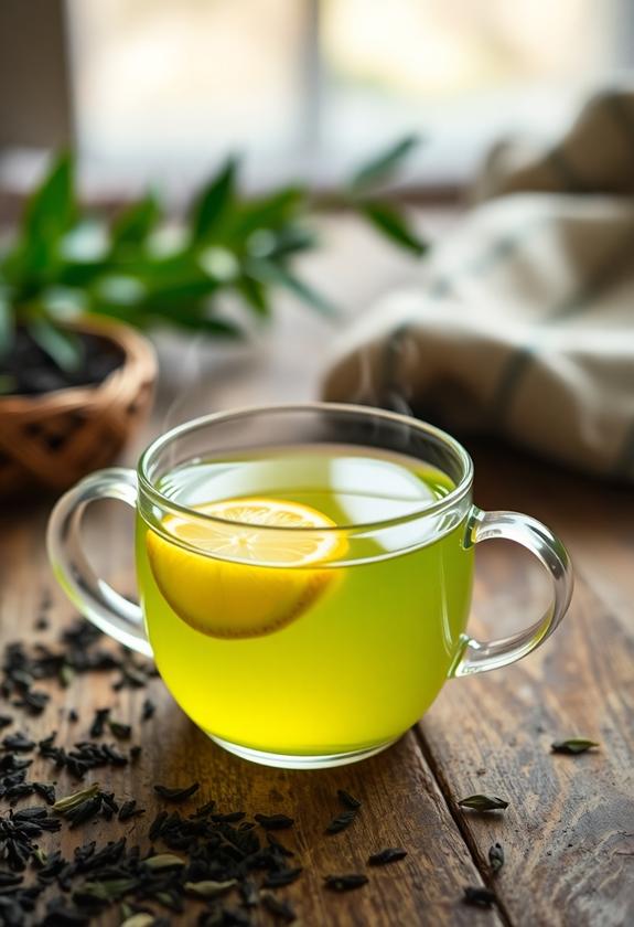 citrusy herbal beverage blend