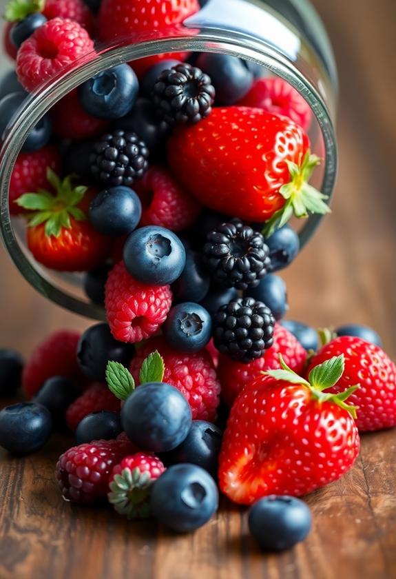 colorful fruit delights