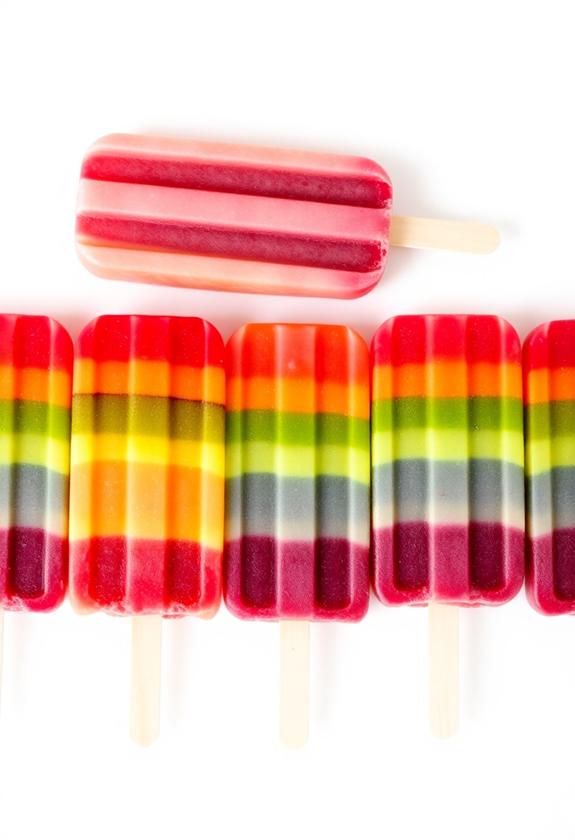 colorful fruity dessert bars