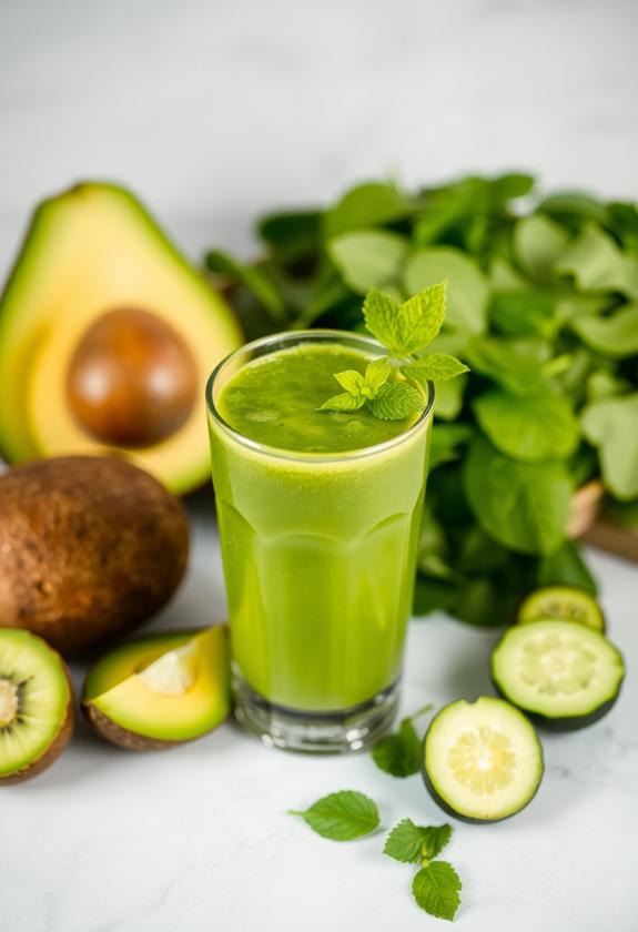 creamy avocado green delight