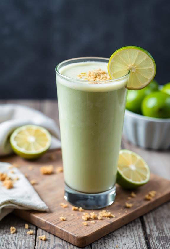 creamy citrus protein drink