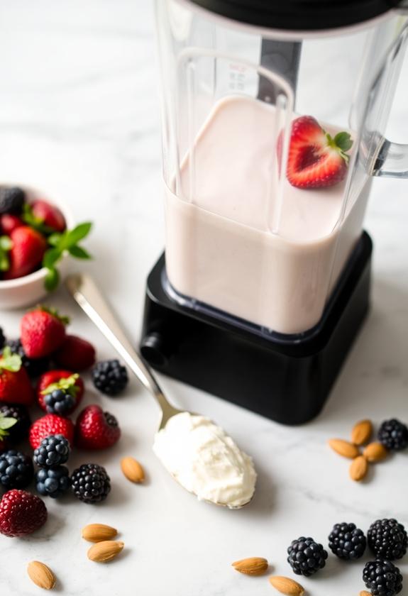 creamy dairy protein snack