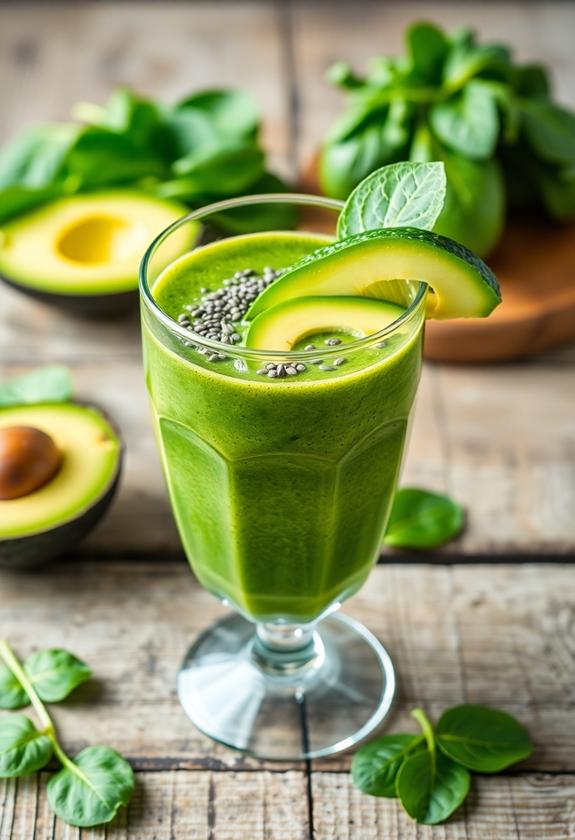 creamy green nutrient blend