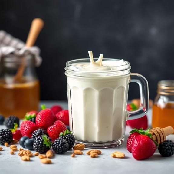 creamy nutritious dairy alternative