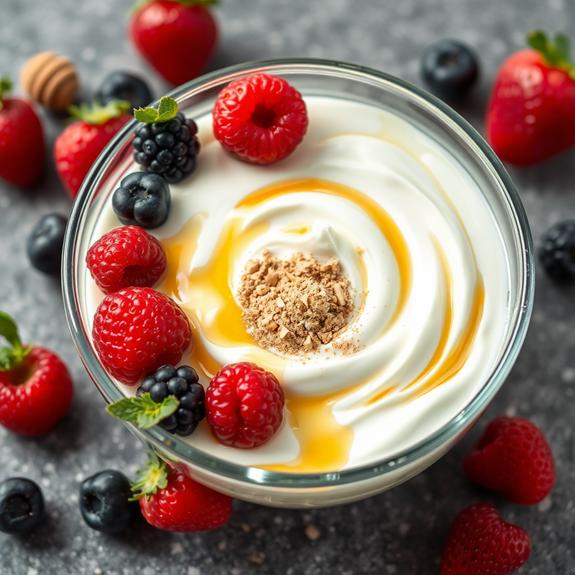creamy nutritious dairy snack