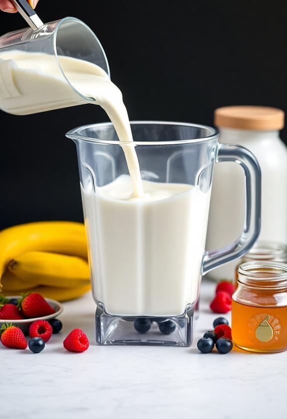 creamy protein rich dairy