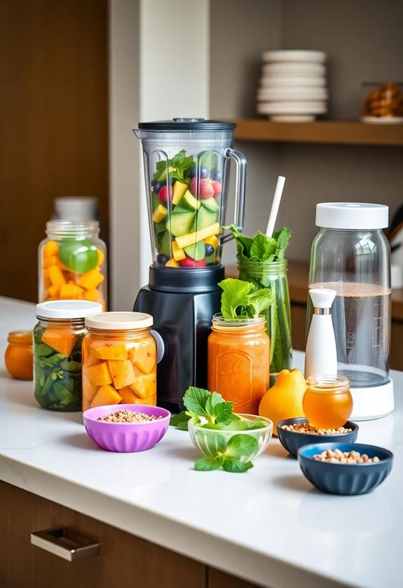 create your smoothie bar