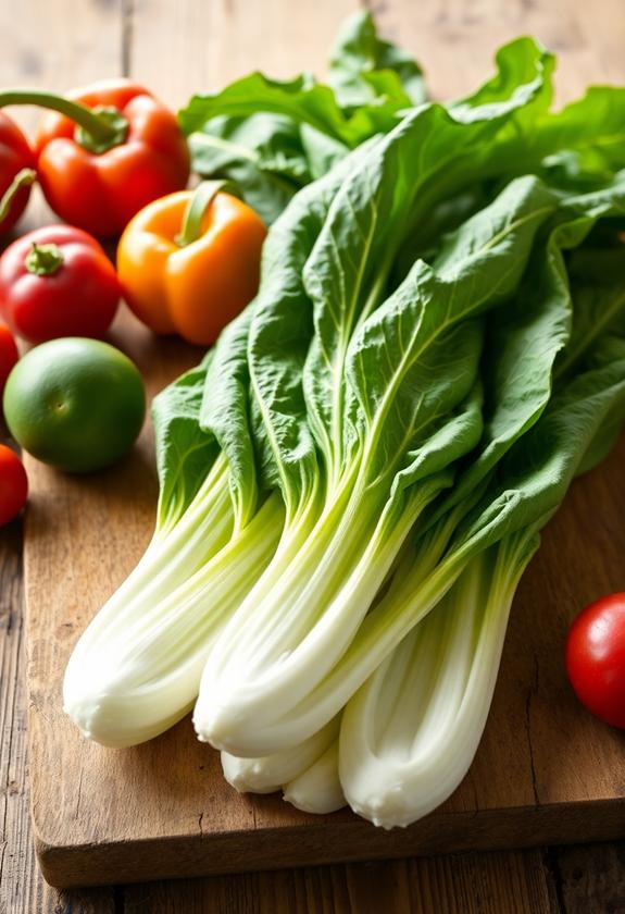 crispy leafy green vegetable