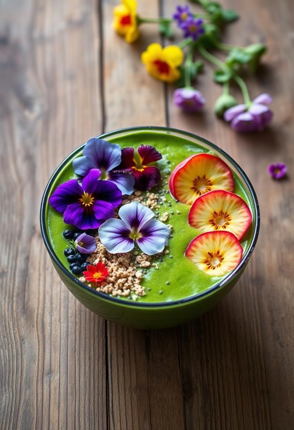 culinary floral delicacies