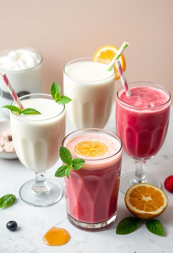dairy and non dairy choices