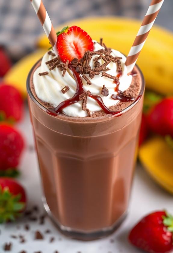 decadent chocolate smoothie recipe